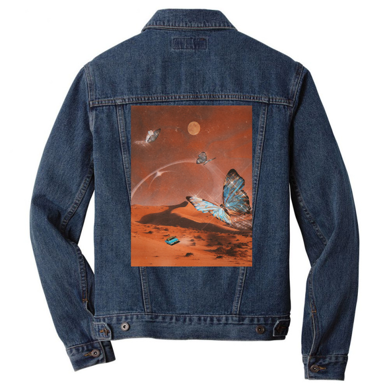 Butterfly World Poster, Butterfly World, Butterfly World Painting, But Men Denim Jacket by SHOPTTTTR5 | Artistshot