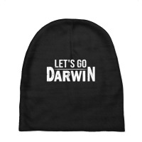 Lets Go Darwin Baby Beanies | Artistshot