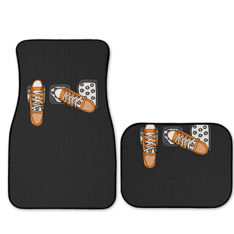 Save Stick Shift Gas Pedals Heel Toe Gear Race Car Long Sleeve T Full Set Car Mats | Artistshot