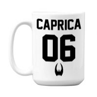 Caprica Baseball Shirt 15 Oz Coffee Mug | Artistshot