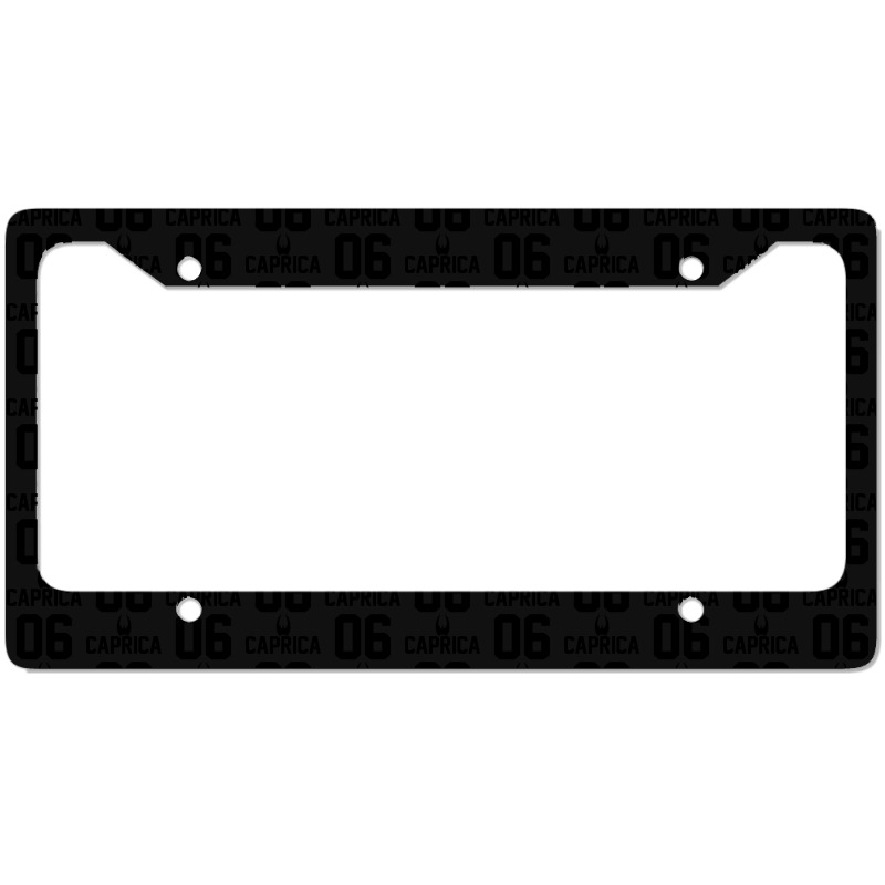 Caprica Baseball Shirt License Plate Frame | Artistshot