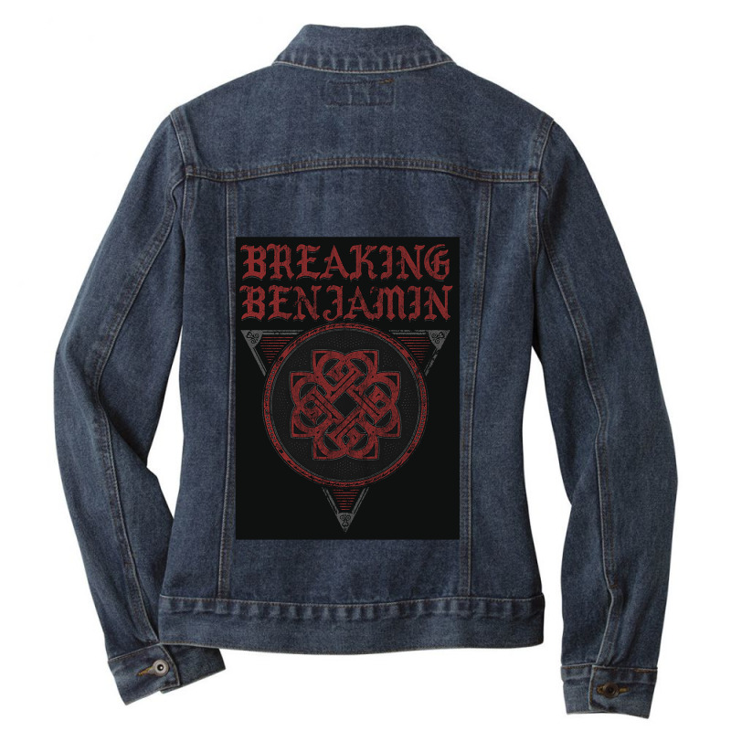 Breaking Benjamin Ladies Denim Jacket by MaeveBolton | Artistshot