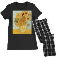 Van Gogh - Sunflowers Women's Pajamas Set | Artistshot