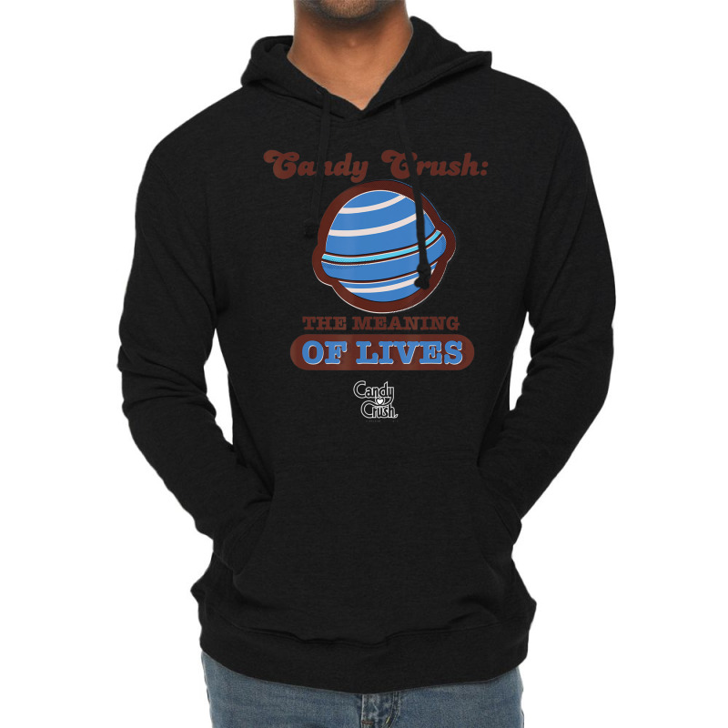 Candy Crush 'the Meaning Of Lives' Lightweight Hoodie by Bertrand Angulo | Artistshot