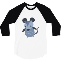 anime mouse pad 3/4 Sleeve Shirt | Artistshot