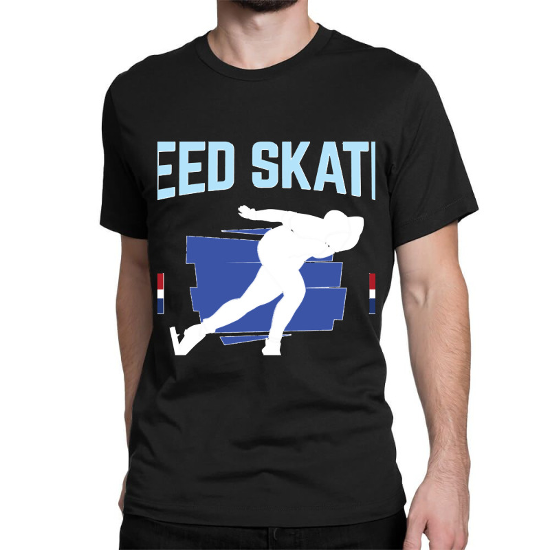 Netherlands Speed Skating Domination Classic T-shirt by cm-arts | Artistshot