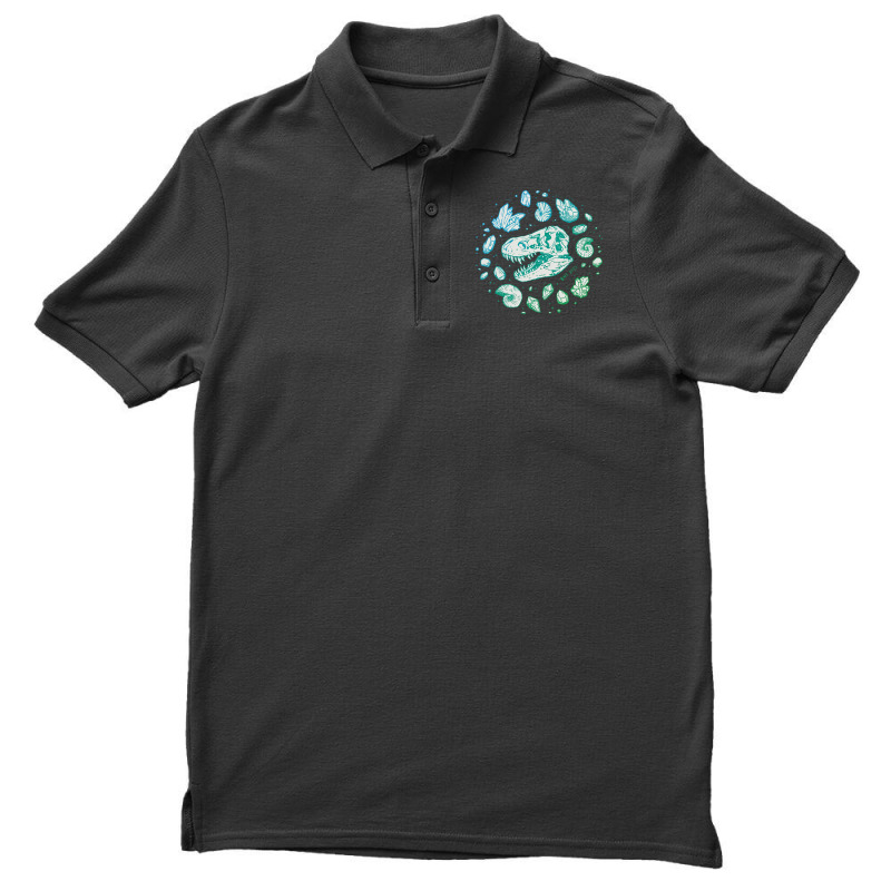 Dinosaur Fossil, Dinosaur Fossil Art, Dinosaur Fossils, Dinosaur Fossi Men's Polo Shirt | Artistshot