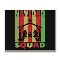 Christian Navidad Squad Christmas Nativity Scene Jesus Joseph Mary 142 Metal Print Horizontal | Artistshot