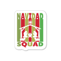 Christian Navidad Squad Christmas Nativity Scene Jesus Joseph Mary 142 Sticker | Artistshot