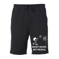 Shoot Hoops Not People For Dark Fleece Short | Artistshot