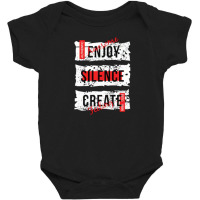 Enyoj Silence Baby Bodysuit | Artistshot