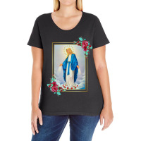 Dogma Of The Ascension Of The Immaculate Conception Of Mary Ladies Curvy T-shirt | Artistshot