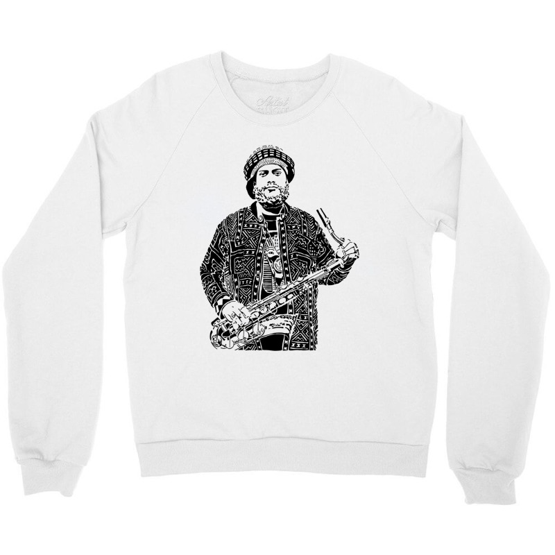 Kamasi Washington Crewneck Sweatshirt by JESSICAALLEN | Artistshot