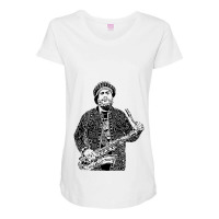 Kamasi Washington Maternity Scoop Neck T-shirt | Artistshot