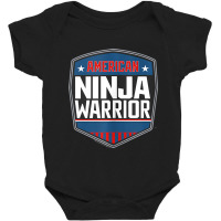 American Ninja Warrior Baby Bodysuit | Artistshot