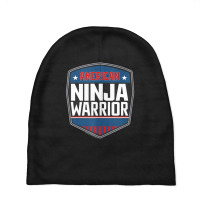 American Ninja Warrior Baby Beanies | Artistshot