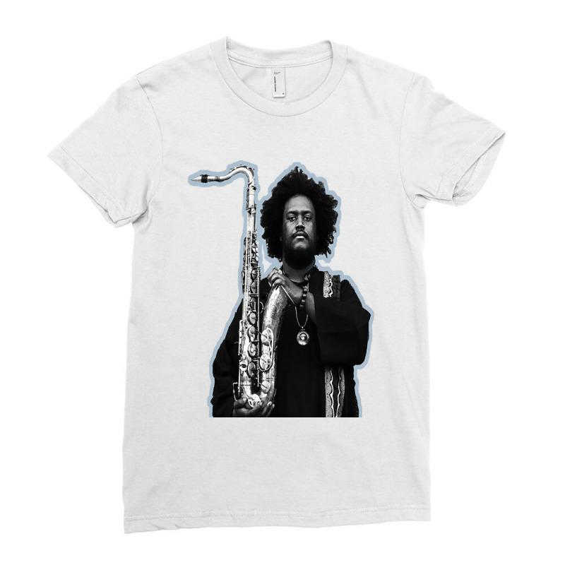 Kamasi Washington  Long Sleeve Ladies Fitted T-Shirt by JESSICAALLEN | Artistshot