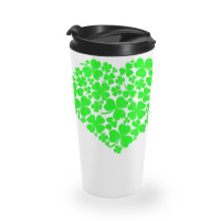 St Patrick's Day Shamrock Heart  St Patricks Day T Shirt Travel Mug | Artistshot