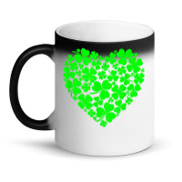 St Patrick's Day Shamrock Heart  St Patricks Day T Shirt Magic Mug | Artistshot