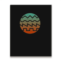 Synthesizer Fan Waveform Metal Print Vertical | Artistshot