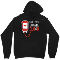 Blood Donor Phlebotomy Kit Donation Save Lives Donate Blood Unisex Hoodie | Artistshot