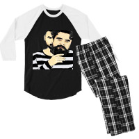 Tovino Thomas Tovino Thomas Tovino Thomas Tovino Thomas Tovino Thomas  Men's 3/4 Sleeve Pajama Set | Artistshot