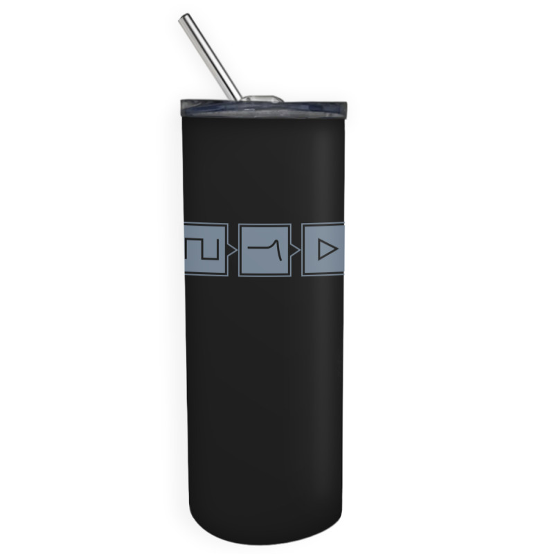 Synthesizer Signal Path 1 Skinny Tumbler | Artistshot