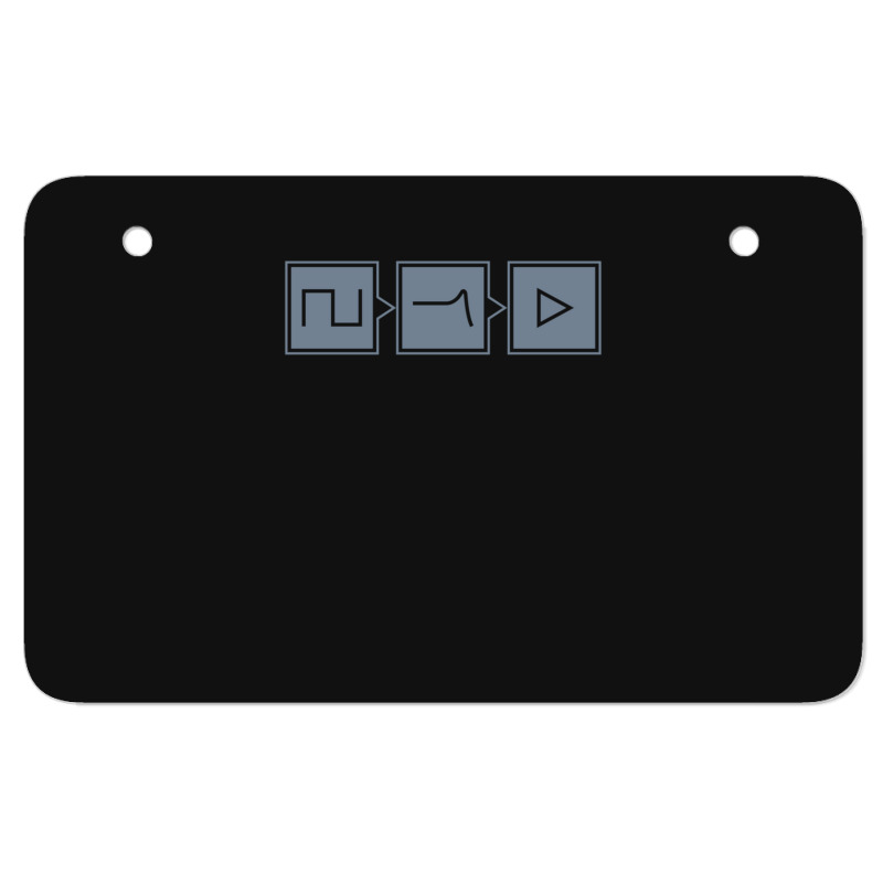 Synthesizer Signal Path 1 Atv License Plate | Artistshot