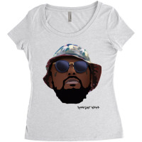 Schoolboy Q - Rshh Cartoon Long Sleeve Women's Triblend Scoop T-shirt | Artistshot