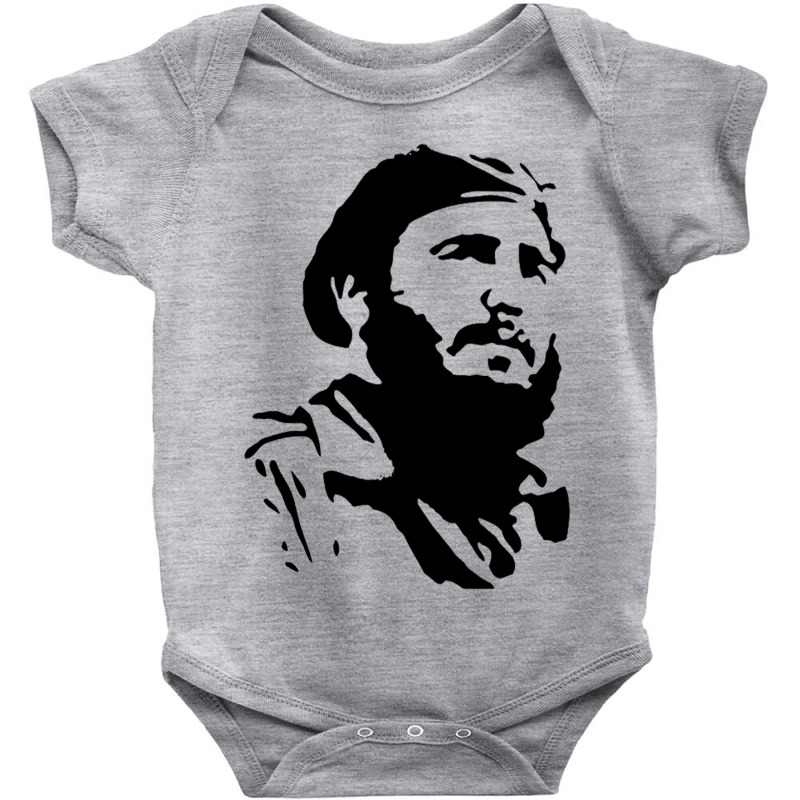 Fidel Castro Cuba Revolution Baby Bodysuit by Carrieritt | Artistshot