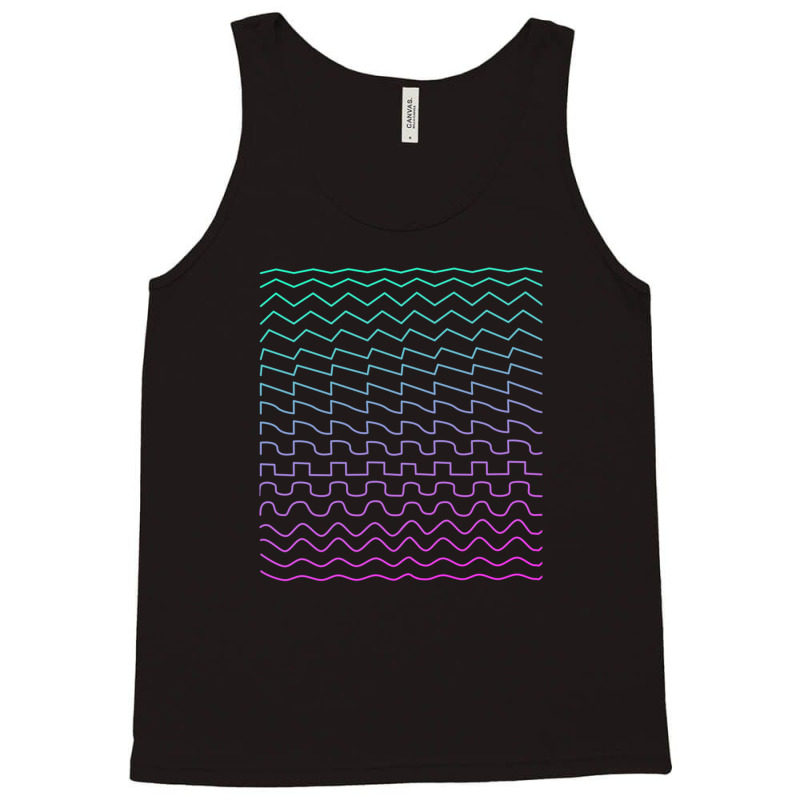 Synthesizer Waveforms Tank Top | Artistshot