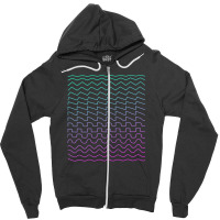 Synthesizer Waveforms Zipper Hoodie | Artistshot