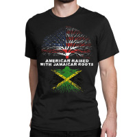 American Raised With Jamaican Roots Jamaica Classic T-shirt | Artistshot