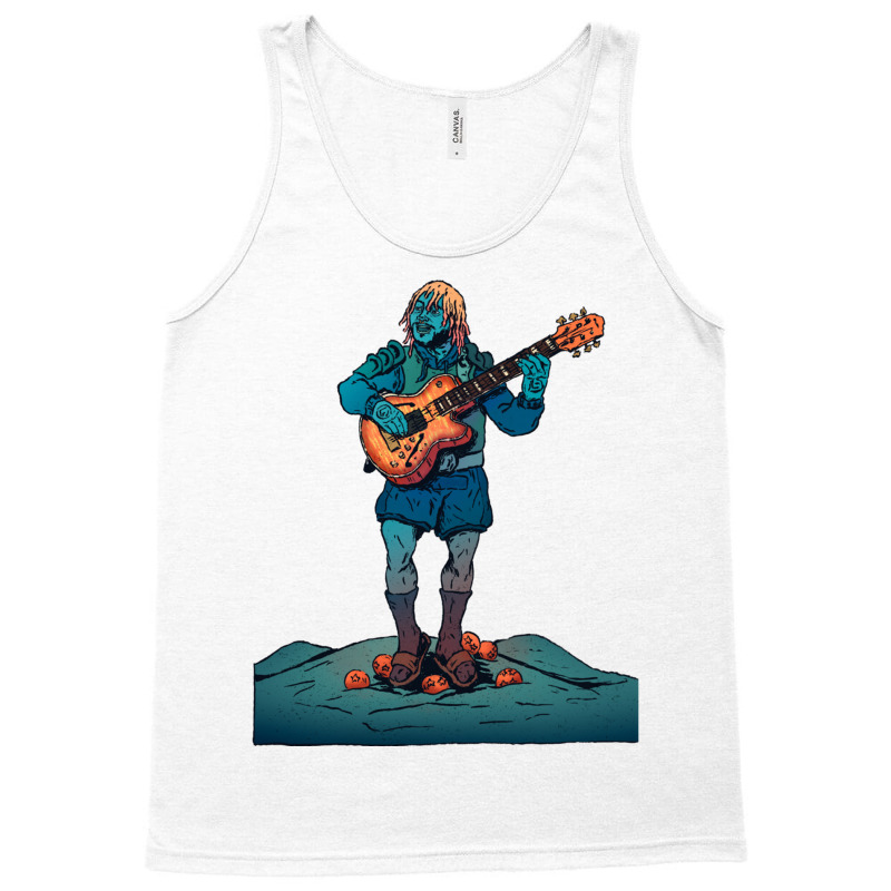 The Coolest Bass Player Merch Tank Top by JESSICAALLEN | Artistshot