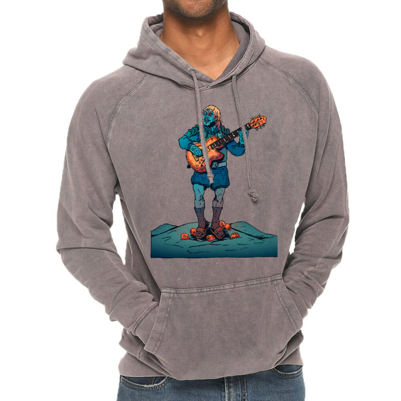 The Coolest Bass Player Merch Vintage Hoodie by JESSICAALLEN | Artistshot