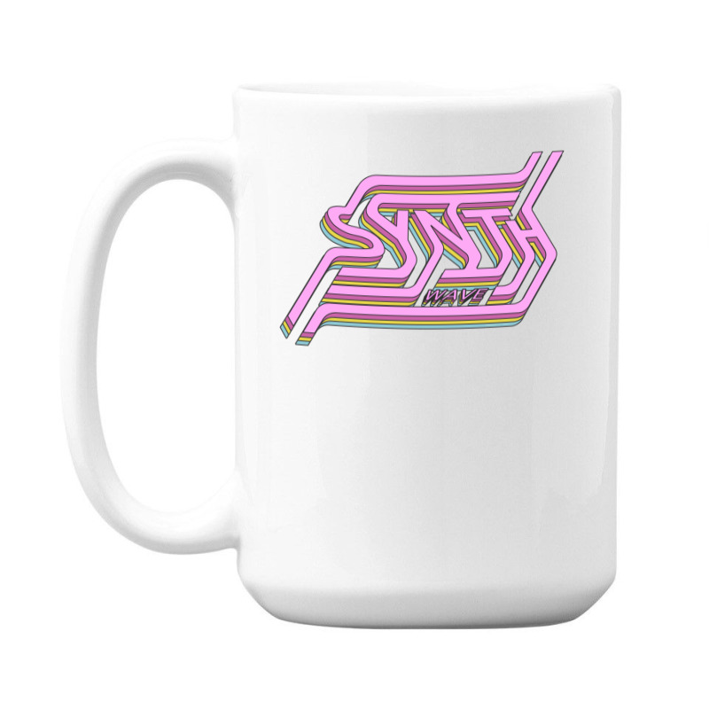 Synthwave For Synthesizer Music Lover 15 Oz Coffee Mug | Artistshot