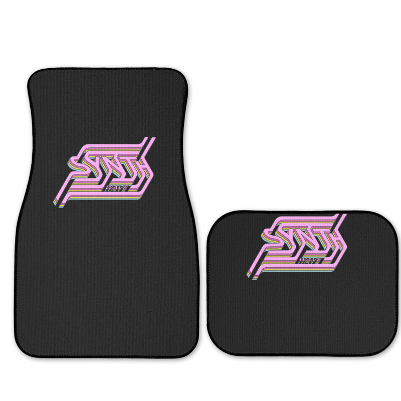 Synthwave For Synthesizer Music Lover Full Set Car Mats | Artistshot