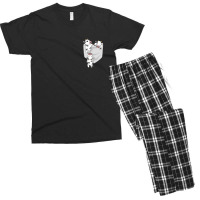 Cow Pocket Milk Cow In A Bag Men's T-shirt Pajama Set | Artistshot