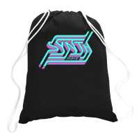 Synthwave For Synthesizer Music Lover 1 Drawstring Bags | Artistshot