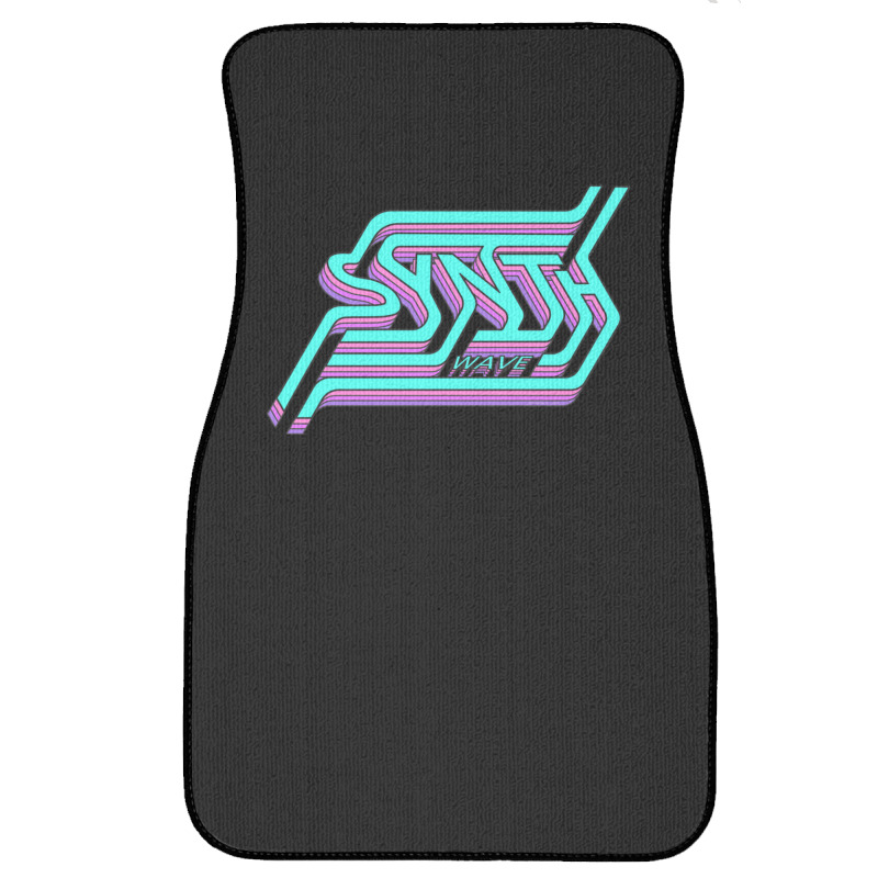 Synthwave For Synthesizer Music Lover 1 Front Car Mat | Artistshot