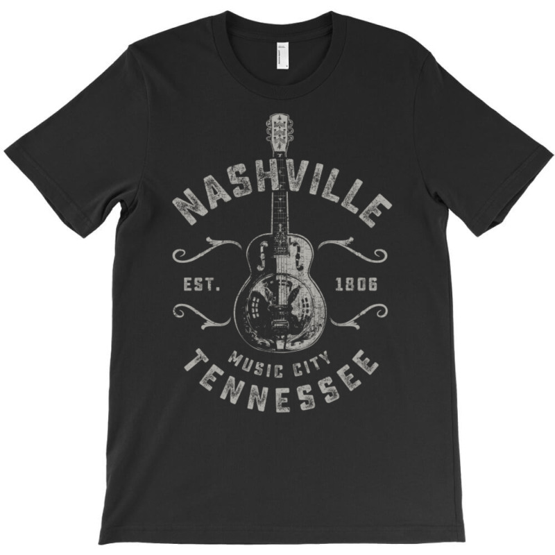 Nashville Music City Usa Vintage T-shirt | Artistshot