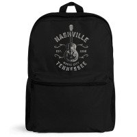 Nashville Music City Usa Vintage Backpack | Artistshot