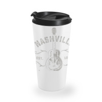 Nashville Music City Usa Vintage Travel Mug | Artistshot