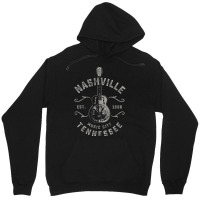 Nashville Music City Usa Vintage Unisex Hoodie | Artistshot