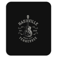 Nashville Music City Usa Vintage Mousepad | Artistshot