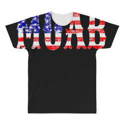 moab gbu 43b t shirt vintage usa flag mother of all bombs All Over Men's T-shirt | Artistshot