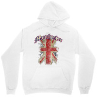 Manchester, Uk  United Kingdom Union Jack English T Shirt Unisex Hoodie | Artistshot