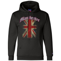 Manchester, Uk  United Kingdom Union Jack English T Shirt Champion Hoodie | Artistshot