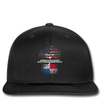 American Raised With Panamanian Roots Panama Printed Hat | Artistshot