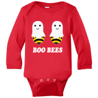 Boo Bees Shirt, Halloween Shirt, Boobees Shirt, Boobies Shirt Long Sleeve Baby Bodysuit | Artistshot